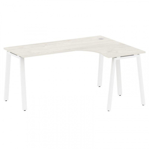 Стол офисный криволинейный Metal System БА.СА-4 (R) фото 14