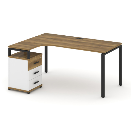 Стол эргономичный с опорной тумбой Concept CN.SA-307(L) Стол эргономичный с опорной тумбой Concept CN.SA-307(L)