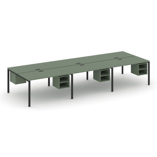 Бенч-система на 6 мест с подвесными тумбами Concept CN.DRS-148 Бенч-система на 6 мест с подвесными тумбами Concept CN.DRS-148