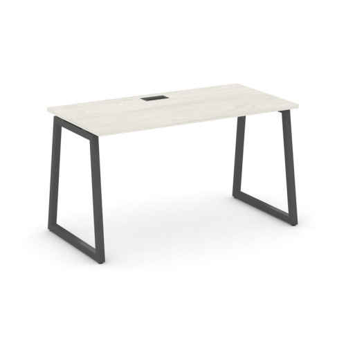 Style Project Стол письменный SN-4T1.SP-022 Акация Лорка/Металл Антрацит/Заглушка Пластик Черный 118 фото 9