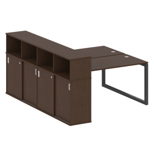 Бенч-система с шкафом-купе на О-обр. м/к Metal System Quattro 50БО.РС-СШК-4.3 фото 9 Бенч-система с шкафом-купе на О-обр. м/к Metal System Quattro 50БО.РС-СШК-4.3 фото 9