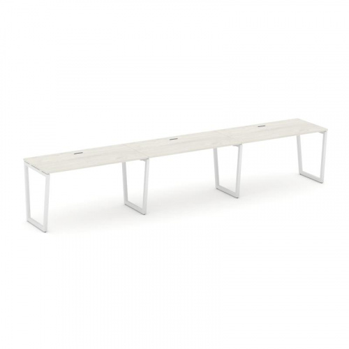 Style Project Рабочая станция 1 сторон. SN-4T2.ORS-044 Акация Лорка/Металл Антрацит/Заглушка Пластик фото 12