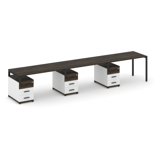 Бенч-система на 3 места с 3 опорными тумбами Concept CN.ORS-343 фото 9