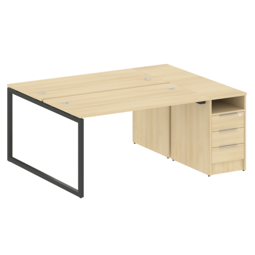 Бенч-система с тумбой на О-обр. м/к Metal System Quattro 40БО.РС-СТП-2.3 фото 9 Бенч-система с тумбой на О-обр. м/к Metal System Quattro 40БО.РС-СТП-2.3 фото 9