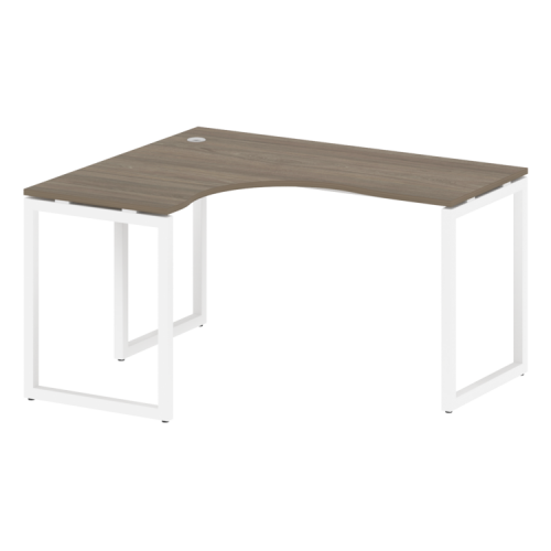 Стол криволинейный левый на О-обр. м/к Metal System Quattro 40БО.СА-3 (L) фото 3