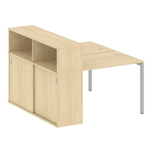 Бенч-система с шкафом-купе на П-обр. м/к Metal System Quattro 40БП.РС-СШК-2.1 фото 14 Бенч-система с шкафом-купе на П-обр. м/к Metal System Quattro 40БП.РС-СШК-2.1 фото 14