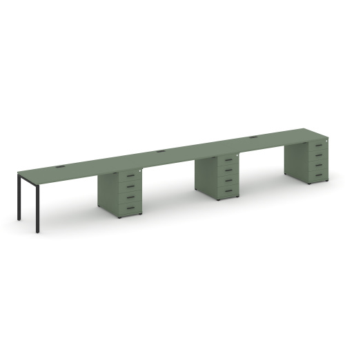 Бенч-система на 3 места с 3 опорными тумбами Concept CN.ORS-441 Бенч-система на 3 места с 3 опорными тумбами Concept CN.ORS-441