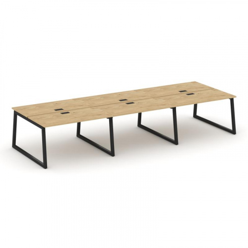 Style Project Рабочая станция 2-х сторон. SN-5T1.DRS-084 Акация Лорка/Металл Антрацит/Заглушка Пласт Style Project Рабочая станция 2-х сторон. SN-5T1.DRS-084 Акация Лорка/Металл Антрацит/Заглушка Пласт