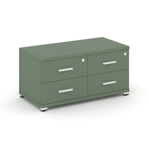 Тумба приставная с 2 ящиками Concept CN.TSP-001 W Тумба приставная с 2 ящиками Concept CN.TSP-001 W