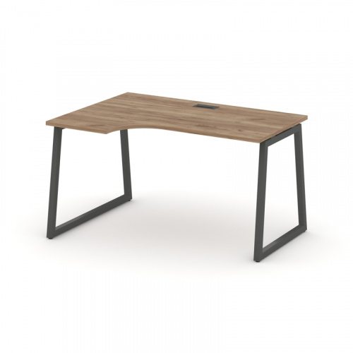 Style Project Стол рабочий эргоном. SN-4T1.SPA-021(L) Акация Лорка/Металл Антрацит/Заглушка Пластик фото 11 Style Project Стол рабочий эргоном. SN-4T1.SPA-021(L) Акация Лорка/Металл Антрацит/Заглушка Пластик фото 11