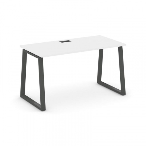 Style Project Стол письменный SN-6T1.SP-024 Акация Лорка/Металл Антрацит/Заглушка Пластик Черный 158 фото 26