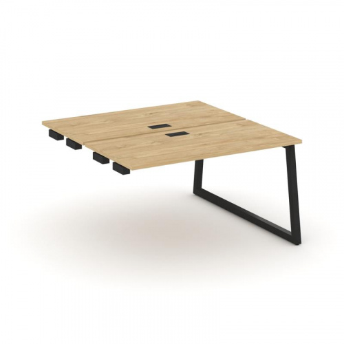 Style Project Стол-приставка к опор. элем. SN-5T1.DPRS-011 Акация Лорка/Металл Антрацит/Заглушка Пла