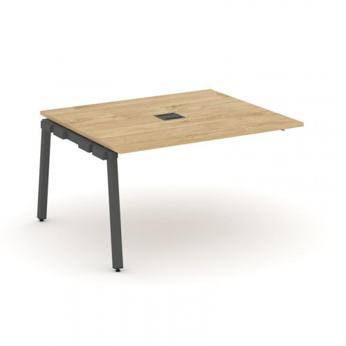 Style Project Проходной наб. элем. перег. стола SN-5A.NSPRG-033 Дуб Табак/Металл Белый 1380*1180*750 фото 6 Style Project Проходной наб. элем. перег. стола SN-5A.NSPRG-033 Дуб Табак/Металл Белый 1380*1180*750 фото 6