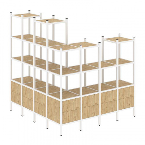 Стеллаж офисный угловой Loft VR.L-55 фото 2