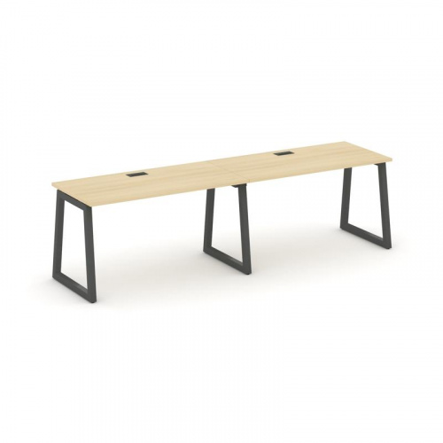 Style Project Рабочая станция 1 сторон. SN-5T1.ORS-024 Акация Лорка/Металл Антрацит/Заглушка Пластик фото 28