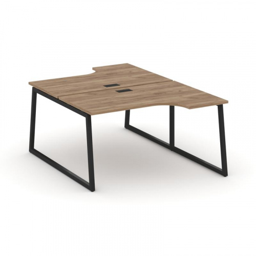 Style Project Рабочая станция эргоном. SN-4T1.DRPA-012 Акация Лорка/Металл Антрацит/Заглушка Пластик фото 8