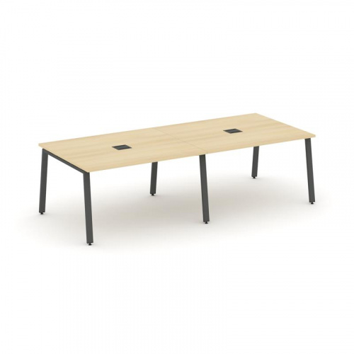 Style Project Стол переговорный SN-6A.SPRG-043 Тиквуд Светлый/Металл Антрацит 2760*1180*750 фото 25 Style Project Стол переговорный SN-6A.SPRG-043 Тиквуд Светлый/Металл Антрацит 2760*1180*750 фото 25