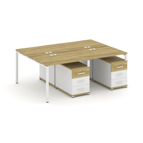 Бенч-система на 4 места с 2 опорными тумбами Concept CN.DRS-317 фото 11 Бенч-система на 4 места с 2 опорными тумбами Concept CN.DRS-317 фото 11