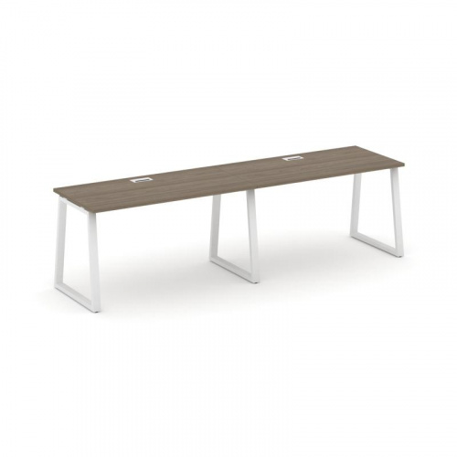 Style Project Рабочая станция 1 сторон. SN-6T1.ORS-014 Акация Лорка/Металл Антрацит/Заглушка Пластик фото 15