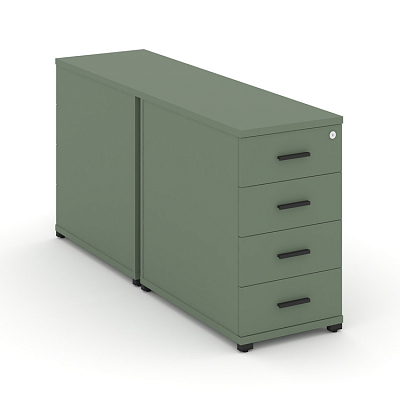 Тумба двухсторонняя опорная/приставная Concept CN.DTGO-002