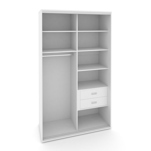 Корпус 2-х секционного шкафа высокого L=1400мм Maris SH.K2-4.1 K2 фото 2