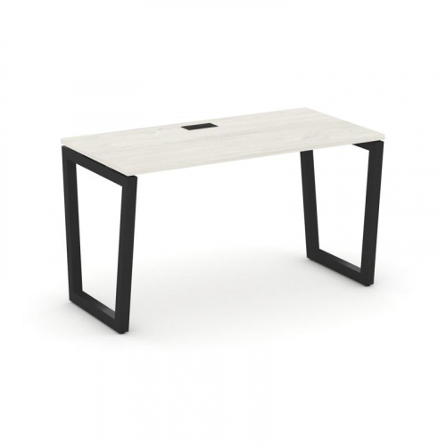 Style Project Стол письменный SN-5T2.SP-024 Акация Лорка/Металл Антрацит/Заглушка Пластик Черный 158 фото 6