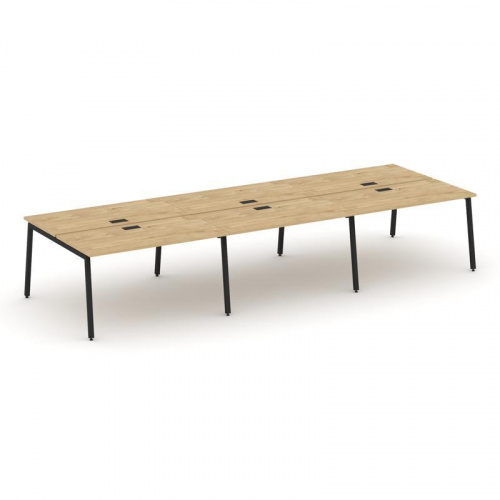 Style Project Рабочая станция 2-х сторон. SN-4A.DRS-072 Дуб Наварра/Металл Антрацит 3540*1432*750 фото 5 Style Project Рабочая станция 2-х сторон. SN-4A.DRS-072 Дуб Наварра/Металл Антрацит 3540*1432*750 фото 5