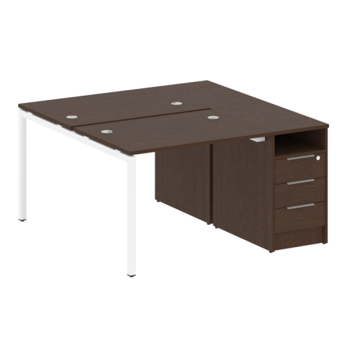 Бенч-система с тумбой на П-обр. м/к Metal System Quattro 40БП.РС-СТП-2.1 фото 5