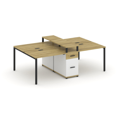 Бенч-система на 4 места с 1 опорной тумбой Concept CN.DRS-437 фото 6