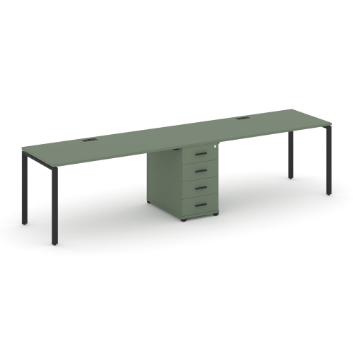 Бенч-система на 2 места с 1 опорной тумбой Concept CN.ORS-404 Бенч-система на 2 места с 1 опорной тумбой Concept CN.ORS-404