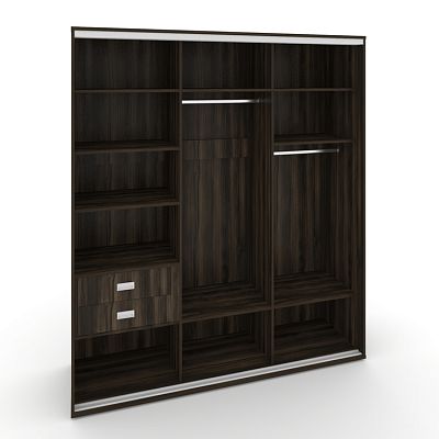 Корпус 3-х секционного шкафа высокого L=2519мм Maris SH.K3-7.1 K5