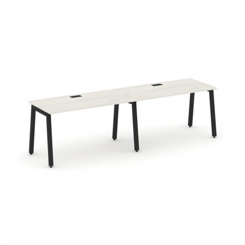 Style Project Рабочая станция 1 сторон. SN-5A.ORS-023 Антрацит/Металл Белый 2760*800*750 фото 4