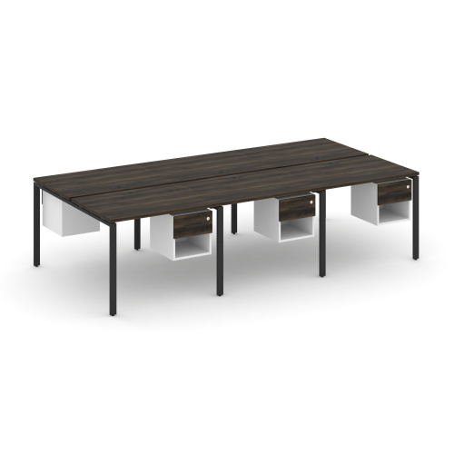 Бенч-система на 6 мест с подвесными тумбами Concept CN.DRS-157 фото 9