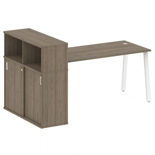 Стол письменный с шкафом-купе на А-обр. м/к Metal System БА.РС-СШК-3.4 фото 8 Стол письменный с шкафом-купе на А-обр. м/к Metal System БА.РС-СШК-3.4 фото 8