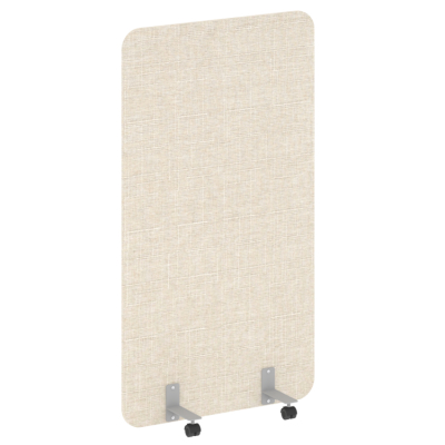 Перегородка на металлических опорах, R-line soft AP.R-100-180