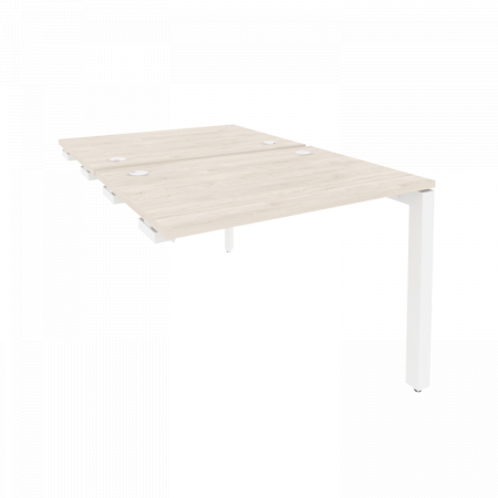 Стол-приставка двойной на П-обр. м/к Onix O.MP-D.SPR-1.7