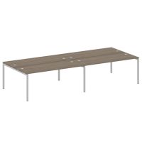 Бенч-система на 4 места на П-обр. м/к Metal System Quattro 40БП.СМ-4.5 