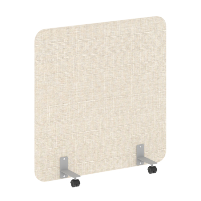 Перегородка на металлических опорах, R-line soft AP.R-120-120